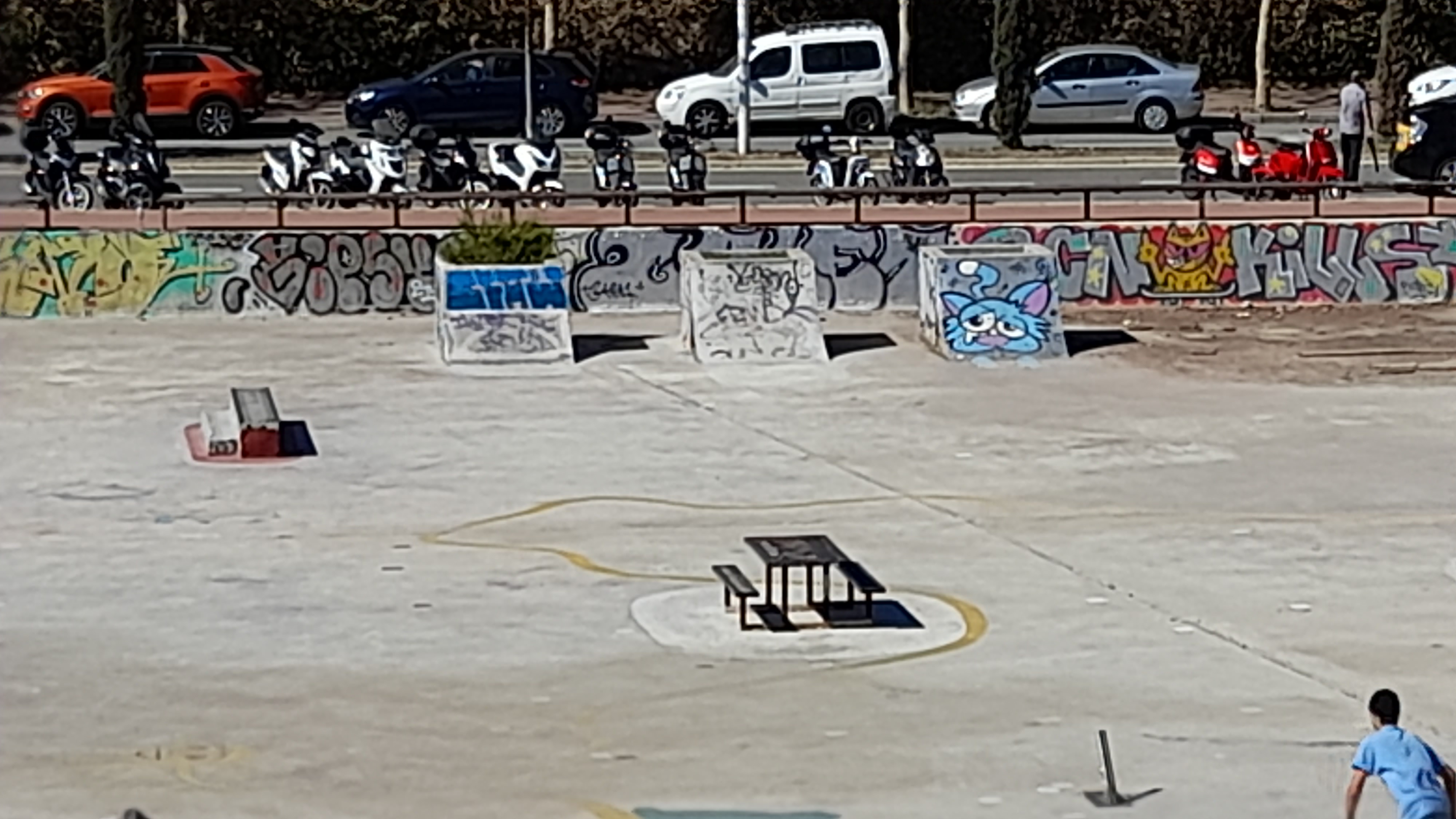Picnic DIY skatepark
